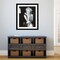 Marilyn Monroe Hollywood 1952 Wood Framed Wall Art Print 30 in. W x 35 in. H